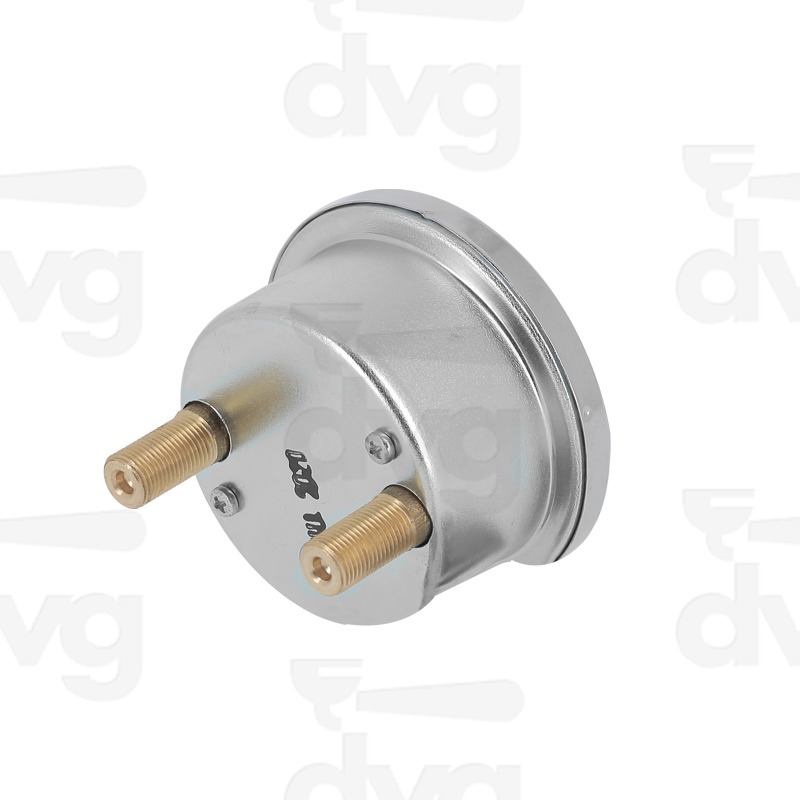 MANOMETRO CALDAIA POMPA OVALE D.63MM 0-2,5/0-16 BAR